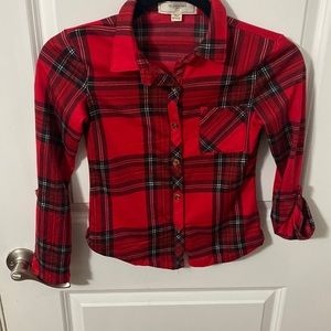 Never worn girls flannel